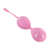 Vibe Therapy Fascinate Pink vibratorius – ergonomiška galvutė ir valdymo mygtukas