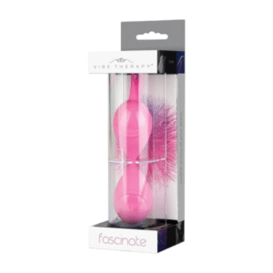 Vibe Therapy Fascinate Pink vaginalinis kamuoliukas 1 Vibe Therapy Fascinate Pink – rožinis