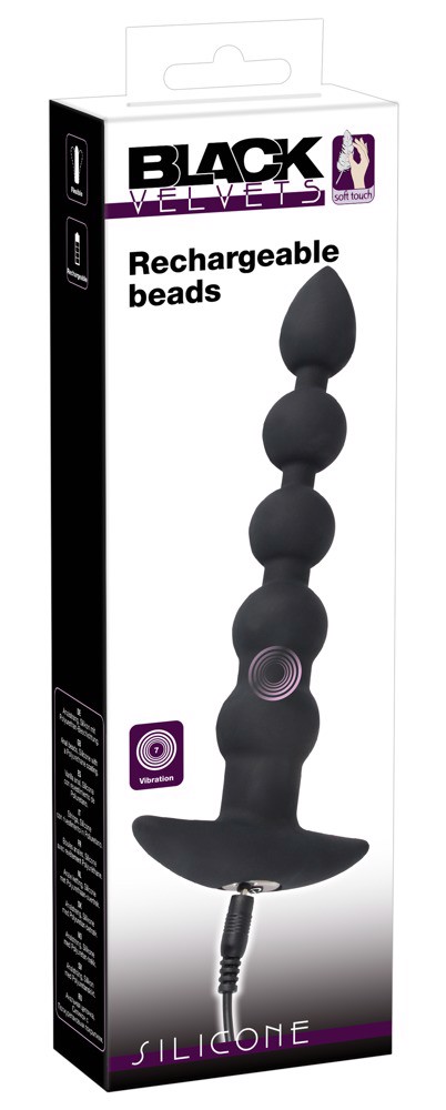 Black Velvets Rechargeable Beads 1 Black Velvets Rechargeable Beads – vibruojančios analinės granulės Black Velvets Rechargeable Beads 1 Black Velvets Rechargeable Beads – vibruojančios analinės granulės