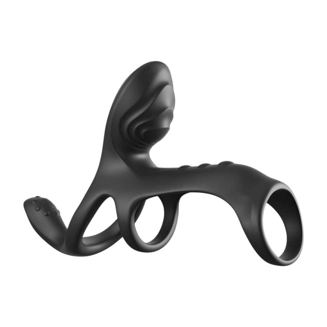 FCR Couples Cage Max Black 2 Penio narvas FCR Couples Cage Max Black - tekstūruota penio mova su žiedais ir vibruojančia dalimi, vaizdas ant balto fono FCR Couples Cage Max Black 2 Penio narvas FCR Couples Cage Max Black - tekstūruota penio mova su žiedais ir vibruojančia dalimi, vaizdas ant balto fono