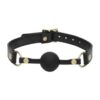 Fifty Shades Of Grey Jaw Bound To You “Fifty Shades of Grey Bound To You Ball Gag – juodas kamštis su auksinėmis sagtimis”