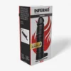 Hidden Desire Inferno 18 cm – realistiška penio mova su „liquid silicone“ prilaikymo žiedu, studijinis kadras