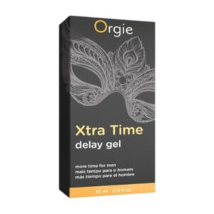 Orgie Xtra Time Delay Gel 1 Orgie Xtra Time Delay Gel - ejakuliaciją atitolinantis gelis vyrams 15 ml pakuotėje