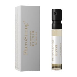 PheroStrong Pheromone Elixir for Women 2 ml feromonai PheroStrong Pheromone Elixir for Women 2 ml – mini feromonų testeris moterims