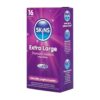 SKINS – EXTRA LARGE PREMIUM CONDOMS 16 Vnt. Skins Extra Large Premium Condoms 16 vnt. – XL prezervatyvų dėžutė didesnio dydžio sargiams SKINS – EXTRA LARGE PREMIUM CONDOMS 16 Vnt. Skins Extra Large Premium Condoms 16 vnt. – XL prezervatyvų dėžutė didesnio dydžio sargiams