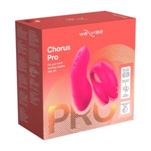 We-Vibe Chorus Pro 1 We-Vibe Chorus Pro – poroms skirtas vibratorius su oro pulsacijomis ir reguliuojama forma