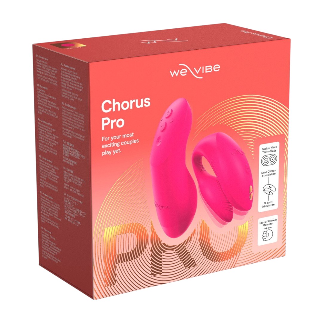 We-Vibe Chorus Pro 1 We-Vibe Chorus Pro – poroms skirtas vibratorius su oro pulsacijomis ir reguliuojama forma We-Vibe Chorus Pro 1 We-Vibe Chorus Pro – poroms skirtas vibratorius su oro pulsacijomis ir reguliuojama forma