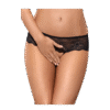 Merossa Crotchless Panties apatinis trikotažas 1 obsessive Merossa Crotchless Panties moteriskos kelnaites