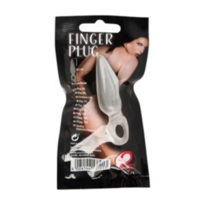 Finger Plug 1 Finger Plug - analinis kaištis su piršto formos dizainu tikslinei ir komfortiškai stimuliacijai. Kompaktiškas ir saugus. Įsigyk iš Prezervatyvai.lt. ❤️
