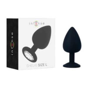 Intense Shelki Anal Plug L 1 Intense Shelki Anal Plug L - didelio dydžio analinis kaištis patyrusiems intensyvesniam pilnumo pojūčiui ir saugiai stimuliacijai. Įsigyk iš Prezervatyvai.lt. ❤️