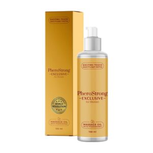 PheroStrong Exclusive for Women Massage Oil 100 ml „PheroStrong Exclusive for Women Massage Oil 100 ml masažo aliejus moterims“