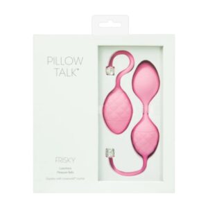 Pillow Talk Frisky 1 „Pillow Talk Frisky - vibruojantis kėgelio treniruoklis moterims“