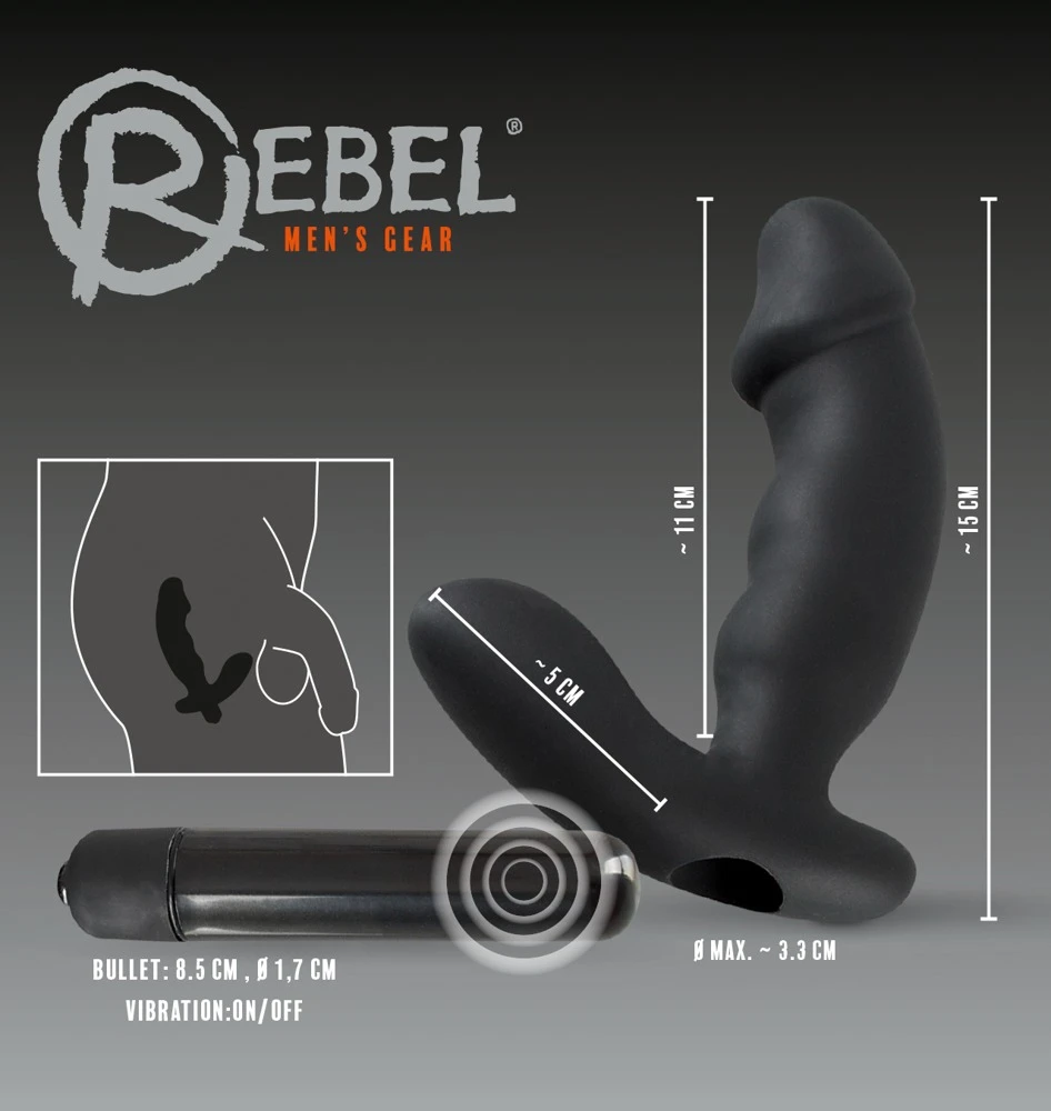 Rebel Cock-Shaped Vibe 2 „Rebel Cock-Shaped Vibe vibratorius vaginalinei ir išorinei stimuliacijai“ Rebel Cock-Shaped Vibe 2 „Rebel Cock-Shaped Vibe vibratorius vaginalinei ir išorinei stimuliacijai“