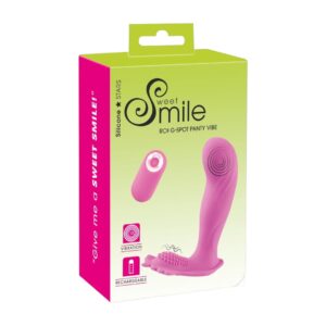 Sweet Smile G-spot Panty Vibe 1 „Sweet Smile G-spot Panty Vibe kelnaičių vibratorius G taško ir klitorio stimuliacijai“