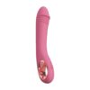 Slim G-Spot Rose vibratorius – rožinis išlenktas masažuoklis