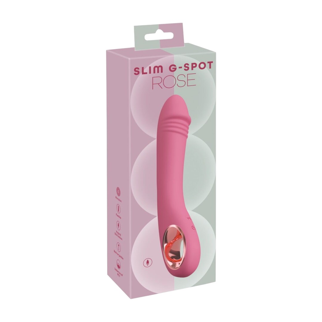 You2Toys Slim G-Spot Rose 1 You2Toys Slim G-Spot Rose – plonas G-taško vibratorius You2Toys Slim G-Spot Rose 1 You2Toys Slim G-Spot Rose – plonas G-taško vibratorius
