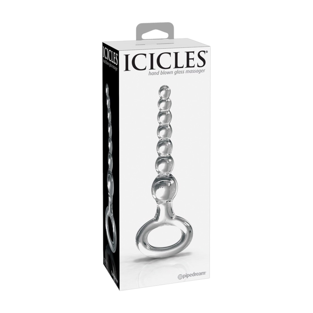 Icicles No. 67 1 „Icicles No. 67 stiklinis masažuoklis“ Icicles No. 67 1 „Icicles No. 67 stiklinis masažuoklis“