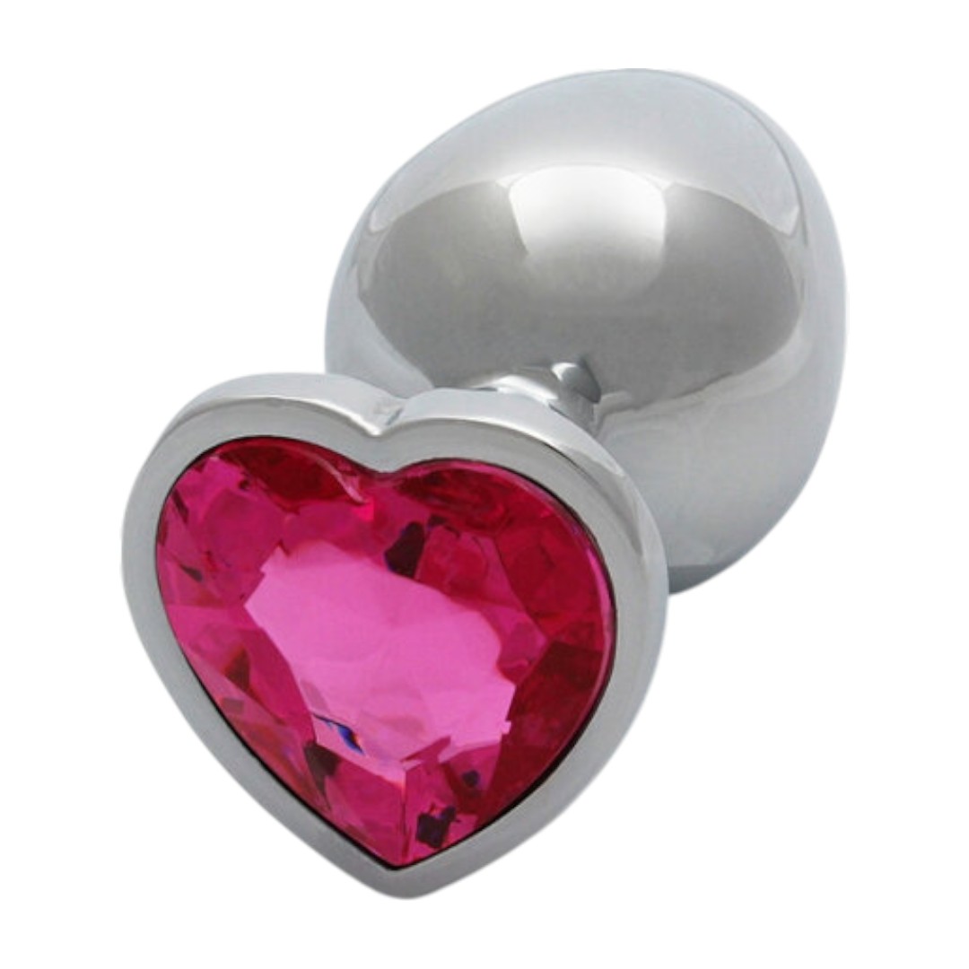 Ouch! Heart Gem Butt Plug Large 2 „Didesnio dydžio dekoratyvinis analinis kaištis Ouch Heart Gem“ Ouch! Heart Gem Butt Plug Large 2 „Didesnio dydžio dekoratyvinis analinis kaištis Ouch Heart Gem“