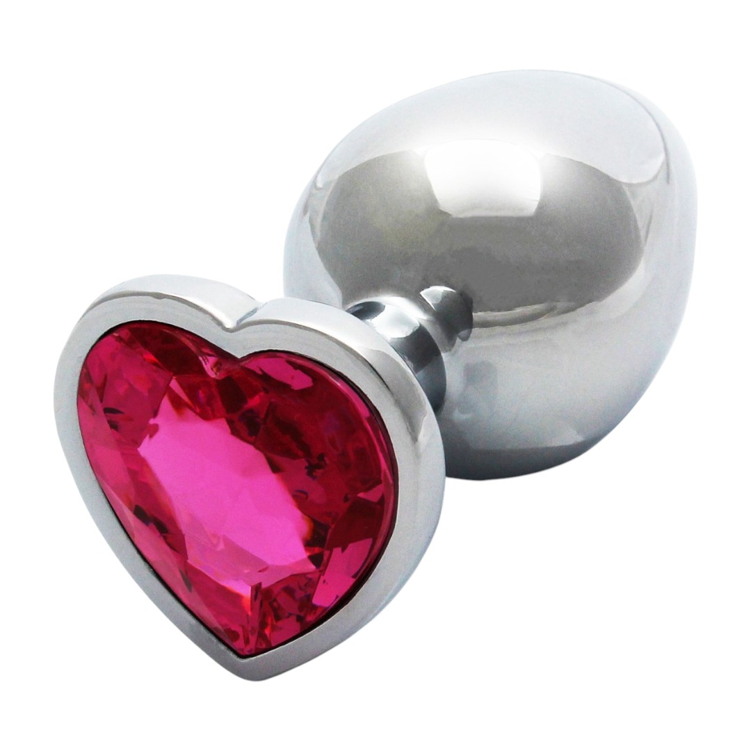Ouch! Heart Gem Butt Plug Medium 2 „Vidutinio dydžio dekoratyvinis analinis kaištis Ouch Heart Gem“ Ouch! Heart Gem Butt Plug Medium 2 „Vidutinio dydžio dekoratyvinis analinis kaištis Ouch Heart Gem“