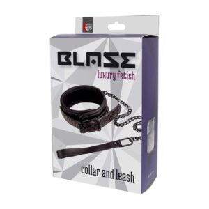 Dream Toys Blaze Collar And Leash Purple 1 Dream Toys Blaze Collar And Leash Purple