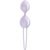 FUN FACTORY – SMARTBALLS DUO KEGEL BALLS PURPLE vaginalinis kamuoliukas 1 FUN FACTORY – SMARTBALLS DUO KEGEL BALLS PURPLE vaginalinis kamuoliukas 1