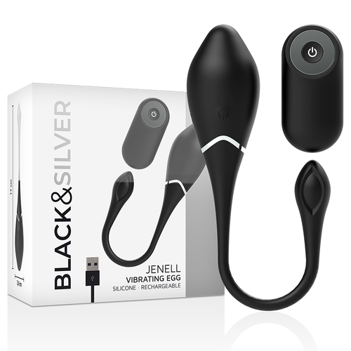 BLACK&SILVER – JENELL RECHARGEABLE VIBRATING EGG 1 BLACK&SILVER - JENELL RECHARGEABLE VIBRATING EGG BLACK&SILVER – JENELL RECHARGEABLE VIBRATING EGG 1 BLACK&SILVER - JENELL RECHARGEABLE VIBRATING EGG