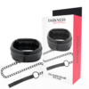 DARKNESS – BLACK NECKLACE WITH CHAIN bdsm & fetish 1 DARKNESS – BLACK NECKLACE WITH CHAIN bdsm & fetish 1