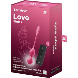 SATISFYER LOVE BIRDS 2 VIBRATING KEGEL BALLS 1 SATISFYER LOVE BIRDS 2 VIBRATING KEGEL BALLS